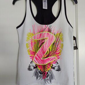 Zumba Fitness Racerback Tank Large NWT